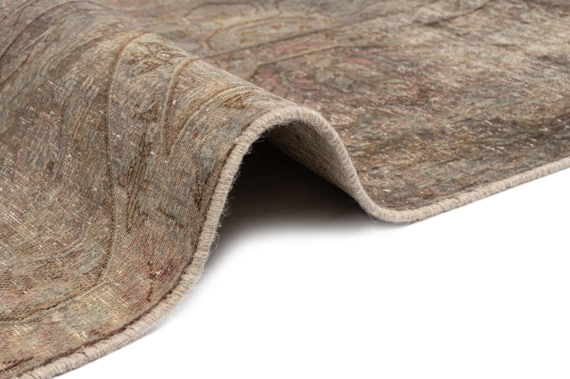 10' 1 x 13' Vintage Wool Rug