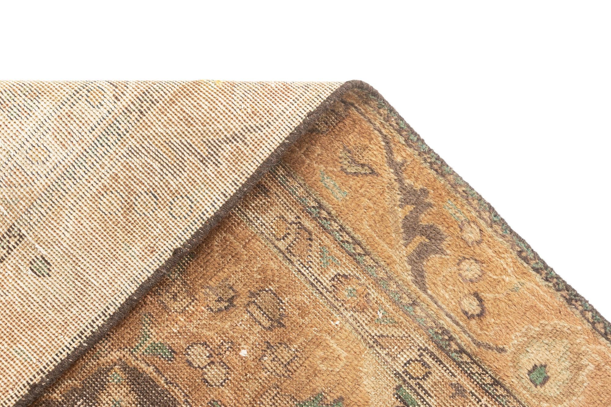 4' 2 x 5' 10 Vintage Rug