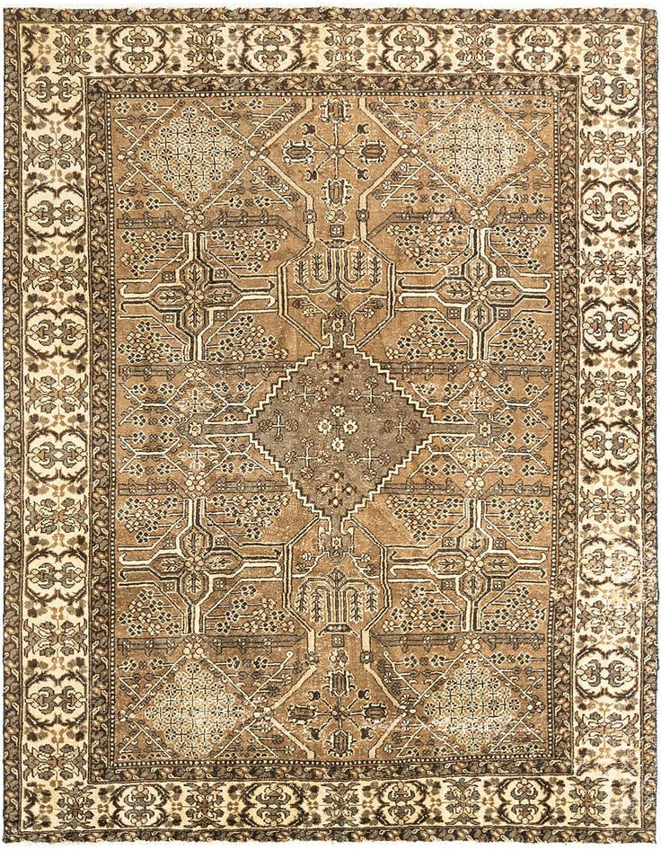Detail image of 7' 7 x 10' 10 Vintage Rug