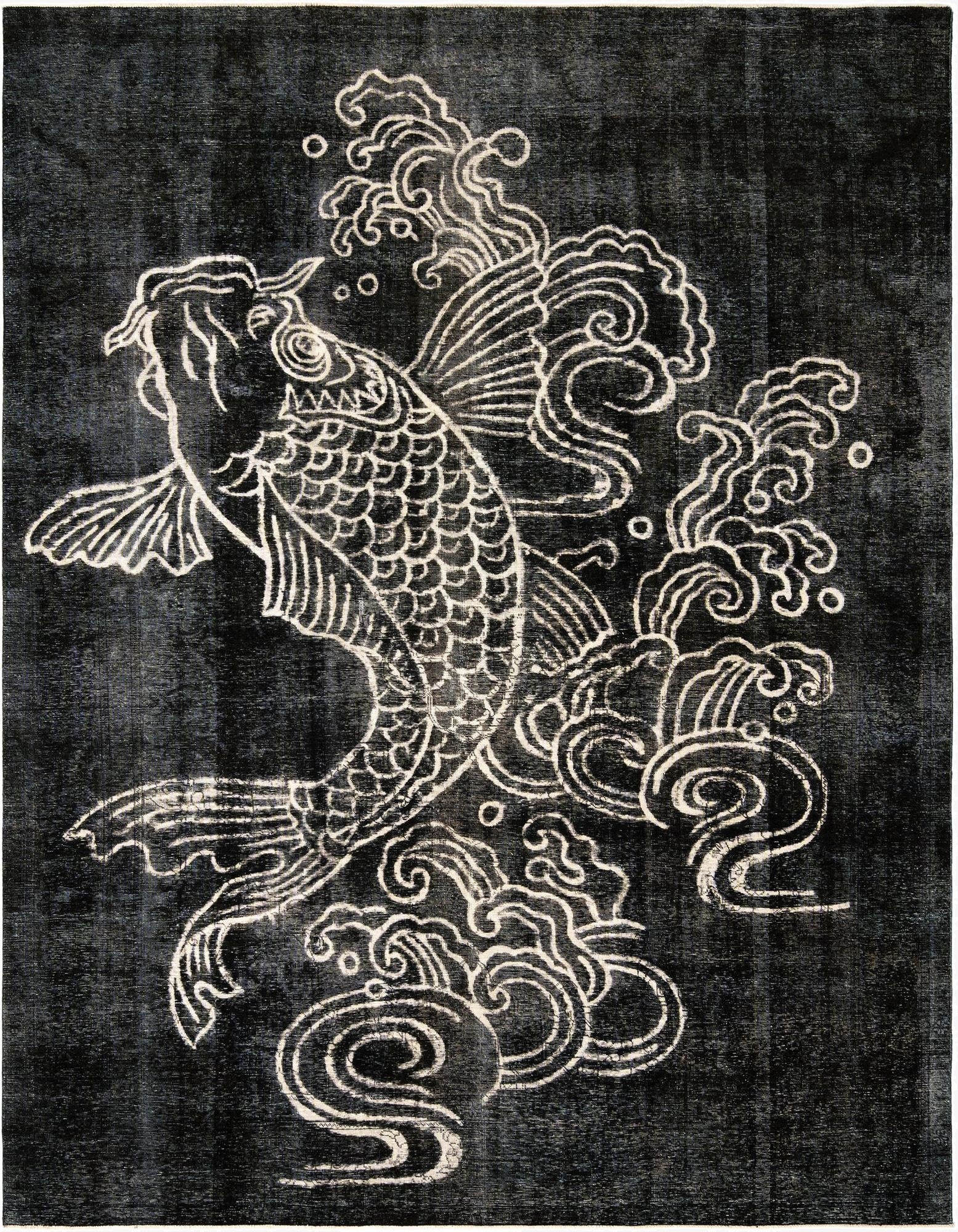 9' 5 x 12' 4 Vintage Wool Rug