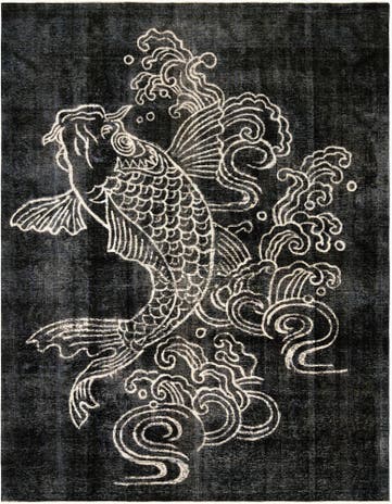 9' 5 x 12' 4 Vintage Wool Rug