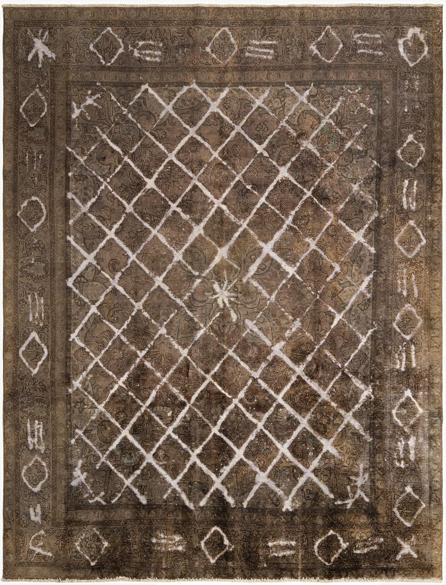 9' 8 x 12' 6 Vintage Wool Rug