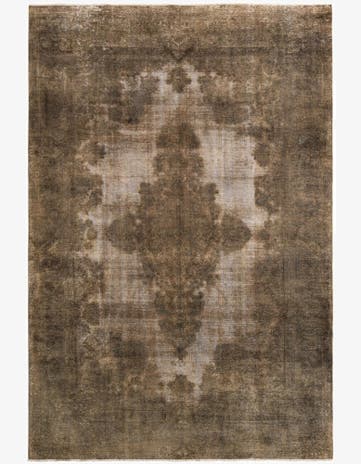 7' x 10' 6 Vintage Wool Rug