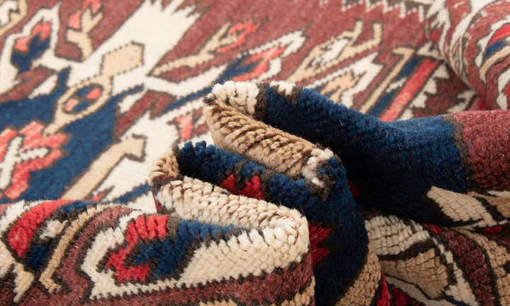 3' 7 x 6' 1 Hand Knotted Yagcibedir Wool Rug