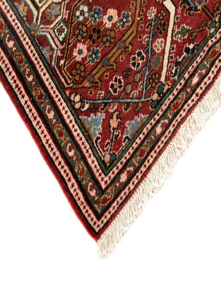 Detail image of 2' 11 x 4' 11  Hand Knotted Zageh Persian Wool Rug