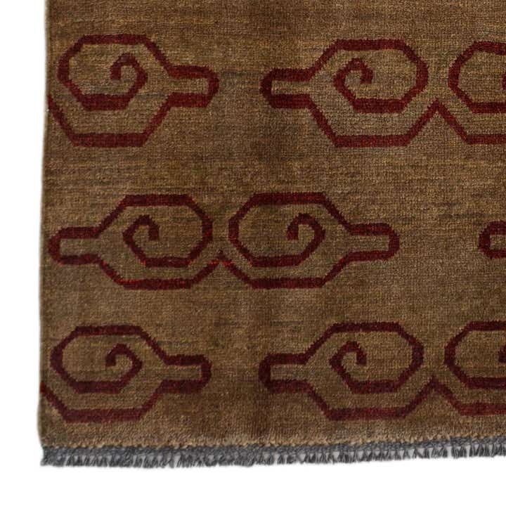 3' 4 x 5' Hand Knotted Ziegler Modern Rug