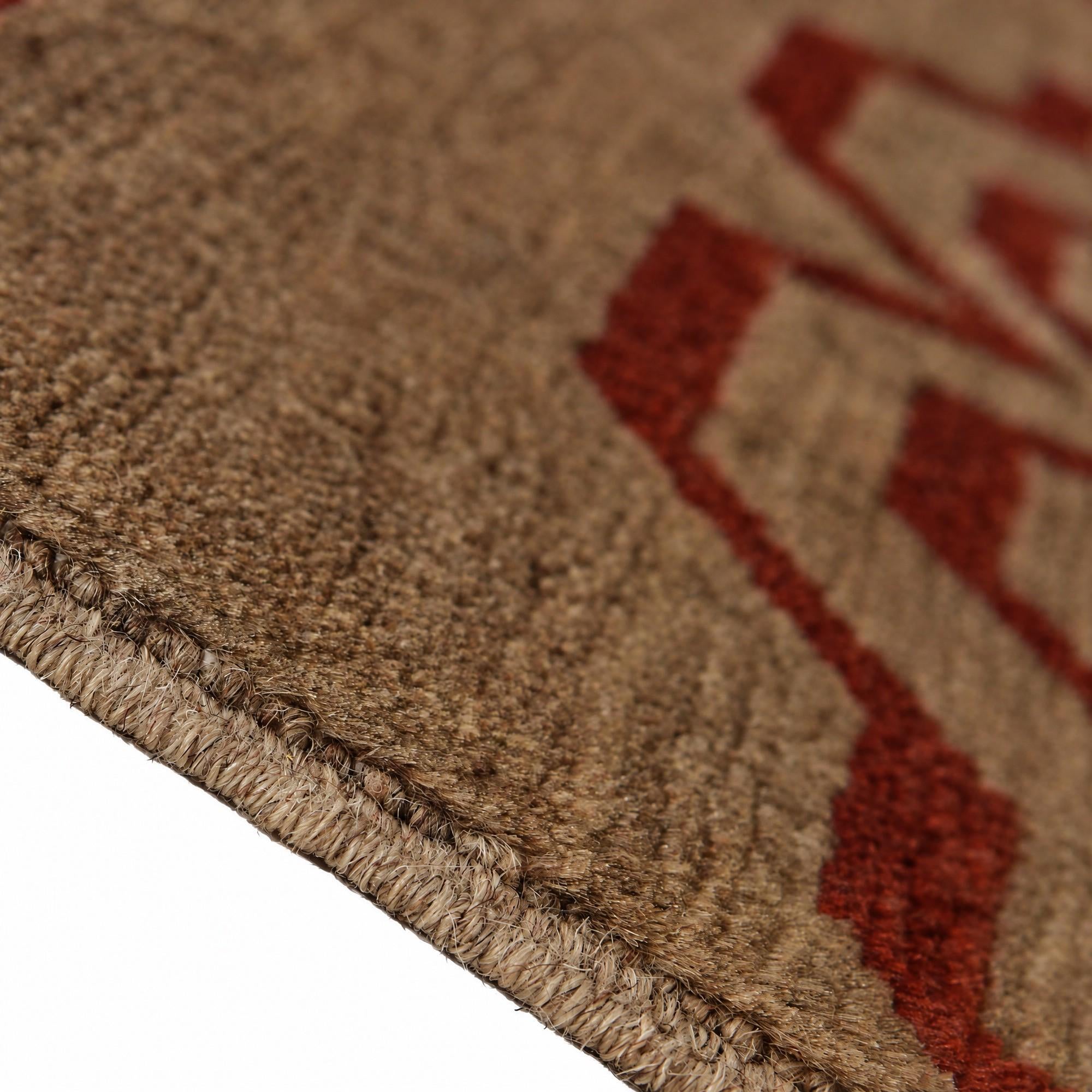 100cm x 150cm Hand Knotted Ziegler Modern Rug