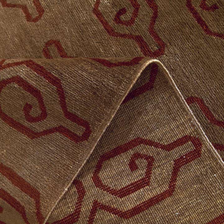 3' 4 x 5' Hand Knotted Ziegler Modern Rug