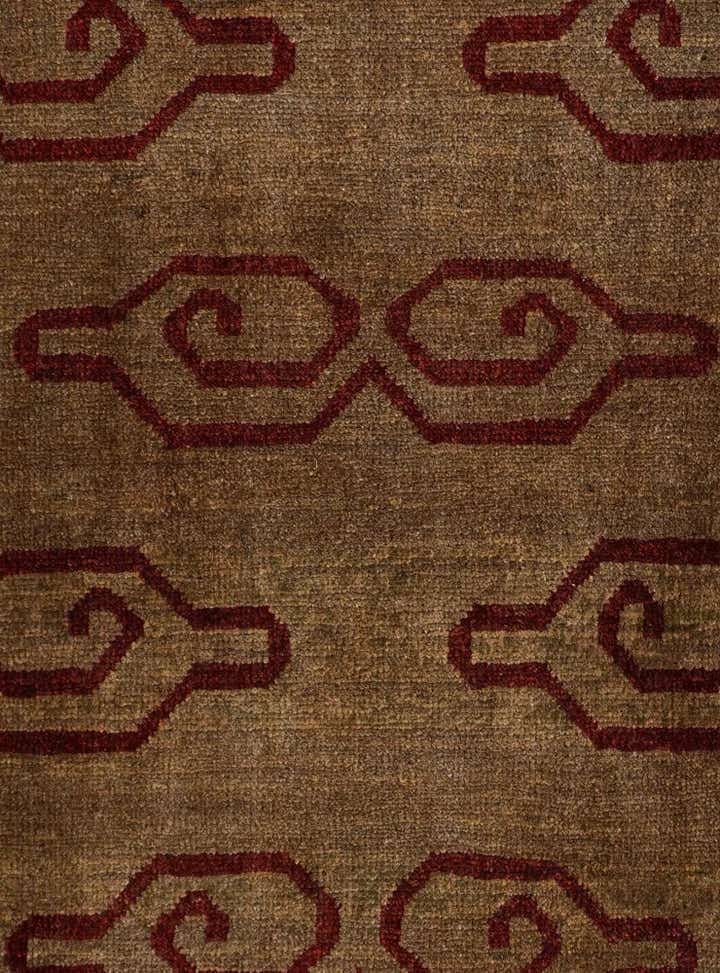 3' 4 x 5' Hand Knotted Ziegler Modern Rug