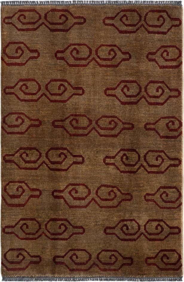 Detail image of 100cm x 150cm Hand Knotted Ziegler Modern Rug