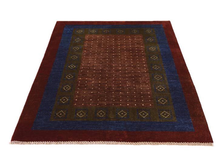 Detail image of 4' x 6' Hand Knotted Ziegler Modern Rug