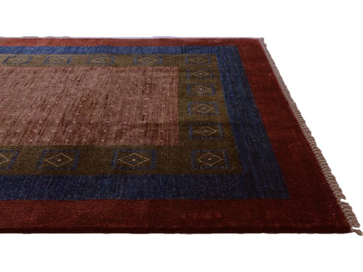 Detail image of 4' x 6' Hand Knotted Ziegler Modern Rug