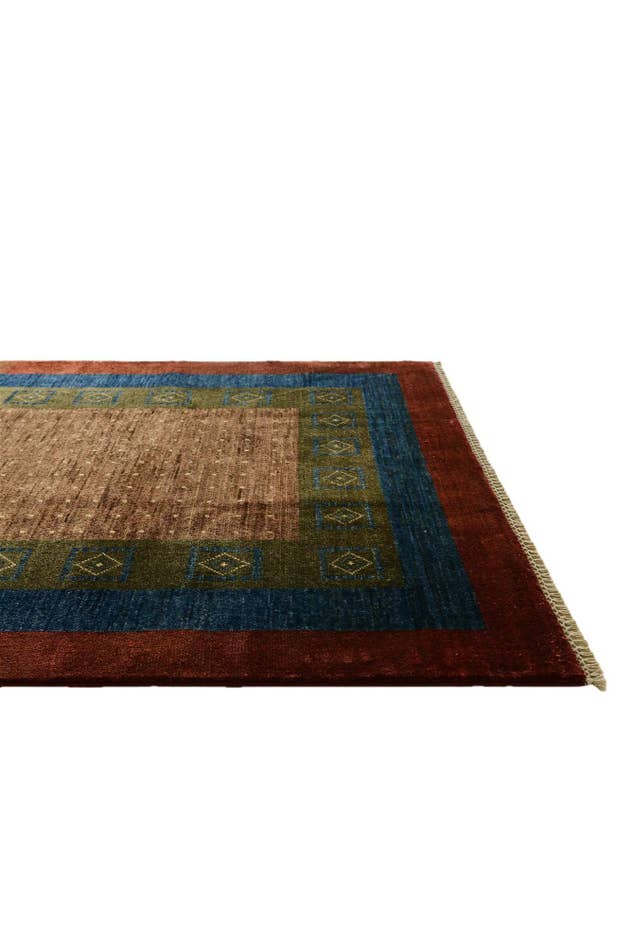 Detail image of 4' x 6' Hand Knotted Ziegler Modern Rug
