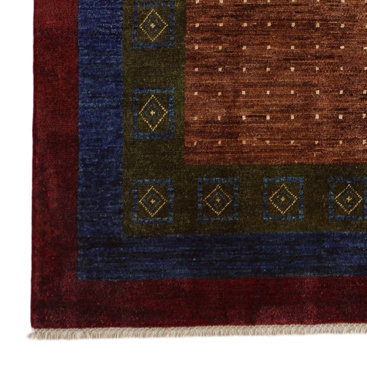 Detail image of 4' x 6' Hand Knotted Ziegler Modern Rug
