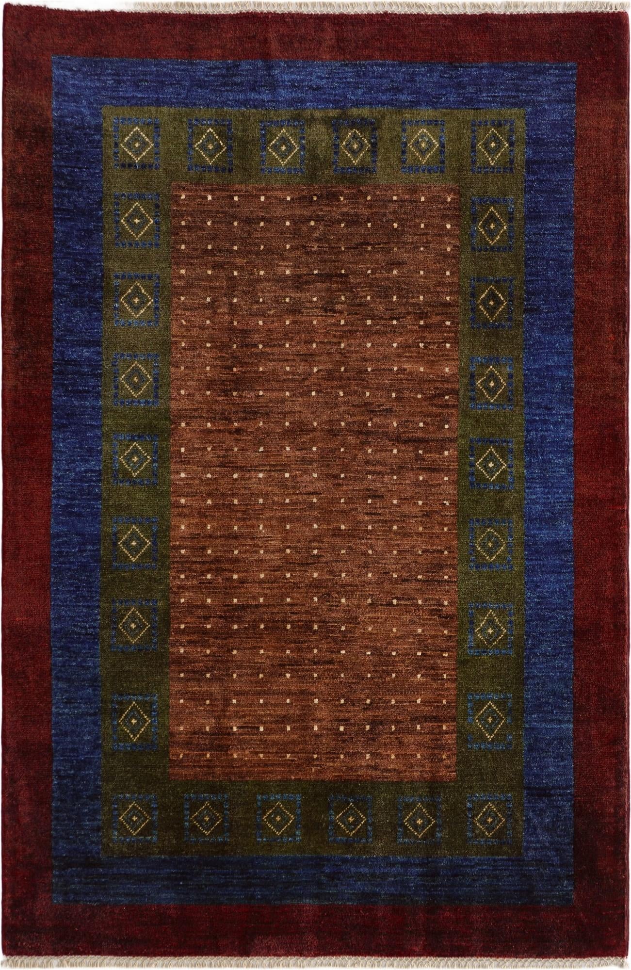 4' x 6' Hand Knotted Ziegler Modern Rug