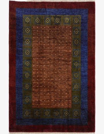 4' x 6' Hand Knotted Ziegler Modern Rug