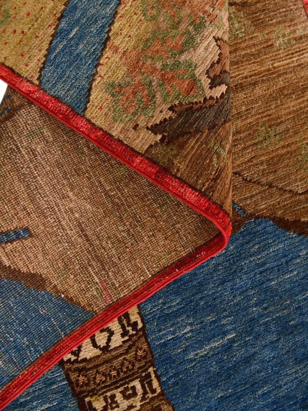 90cm x 140cm Hand Knotted Ziegler Modern Rug