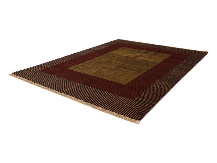 4' 11 x 6' 4 Hand Knotted Ziegler Modern Rug