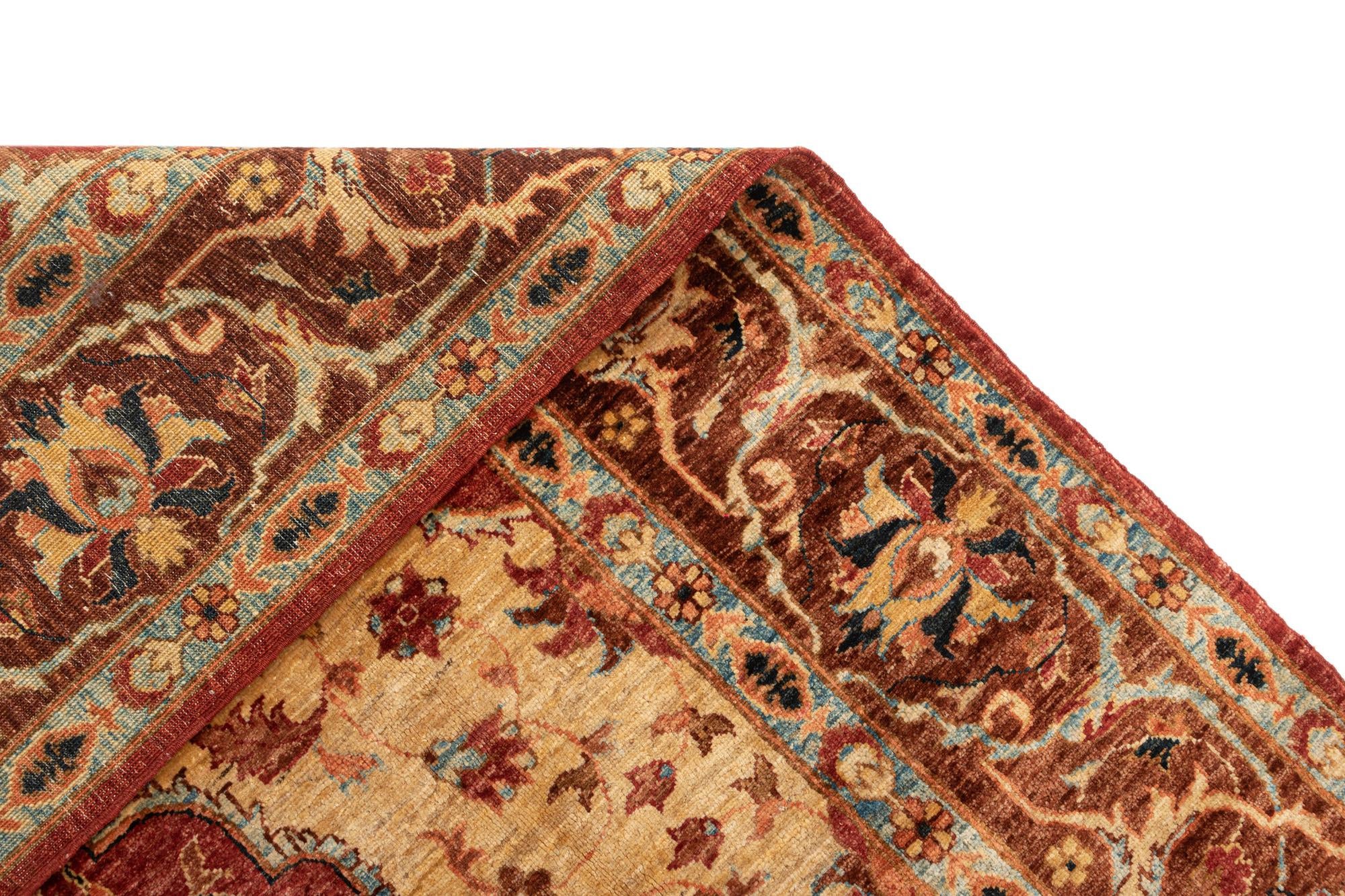 6' 2 x 8' 6 Ziegler Wool Rug