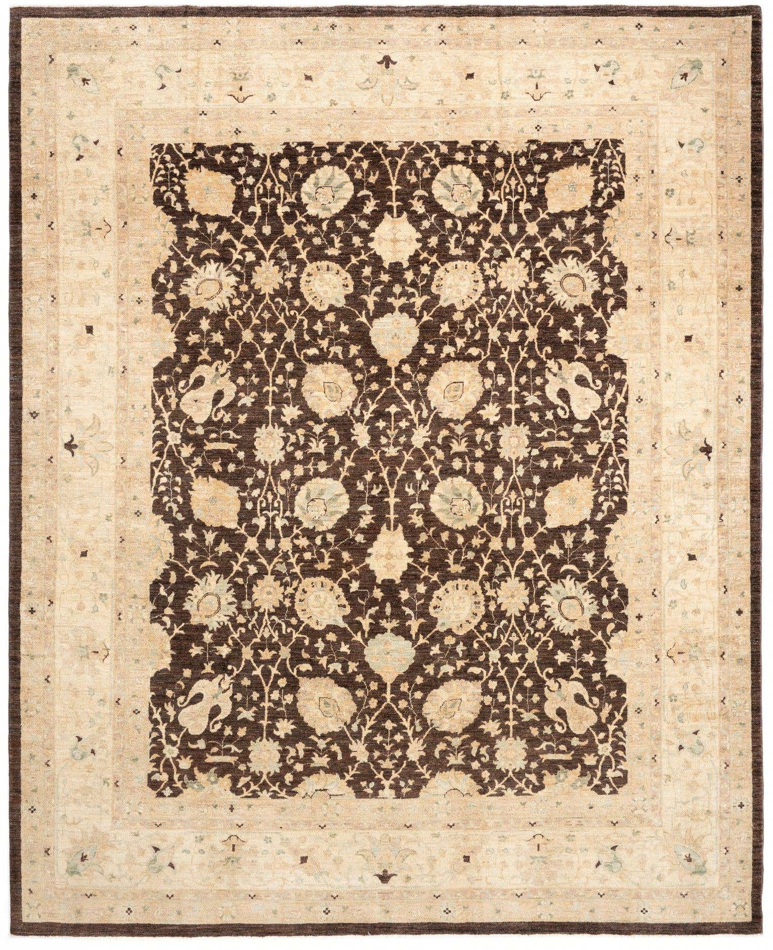 7' 11 x 9' 9 Ziegler Wool Rug