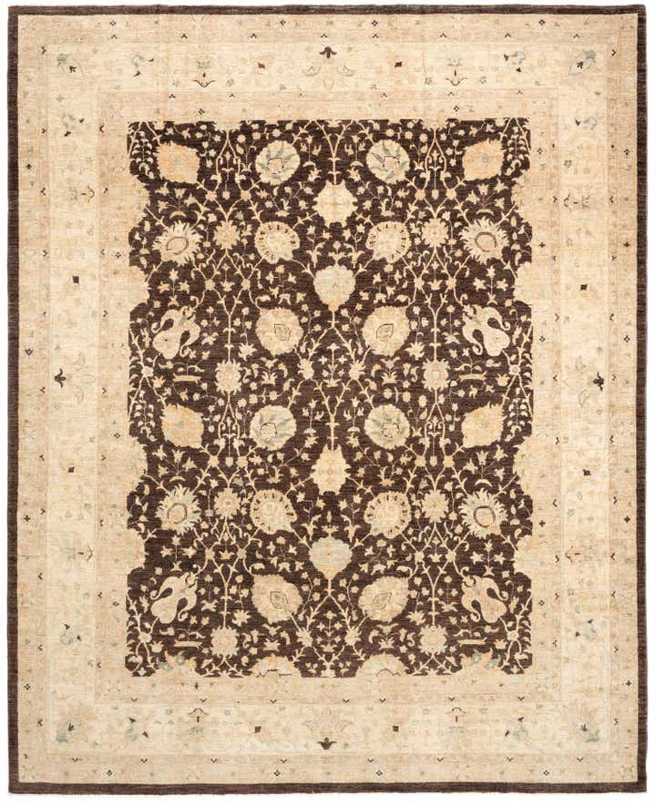 7' 11 x 9' 9 Ziegler Wool Rug