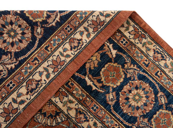 Detail image of 9' 3 x 11' 6 Ziegler Wool Rug