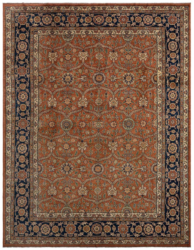 Detail image of 9' 3 x 11' 6 Ziegler Wool Rug
