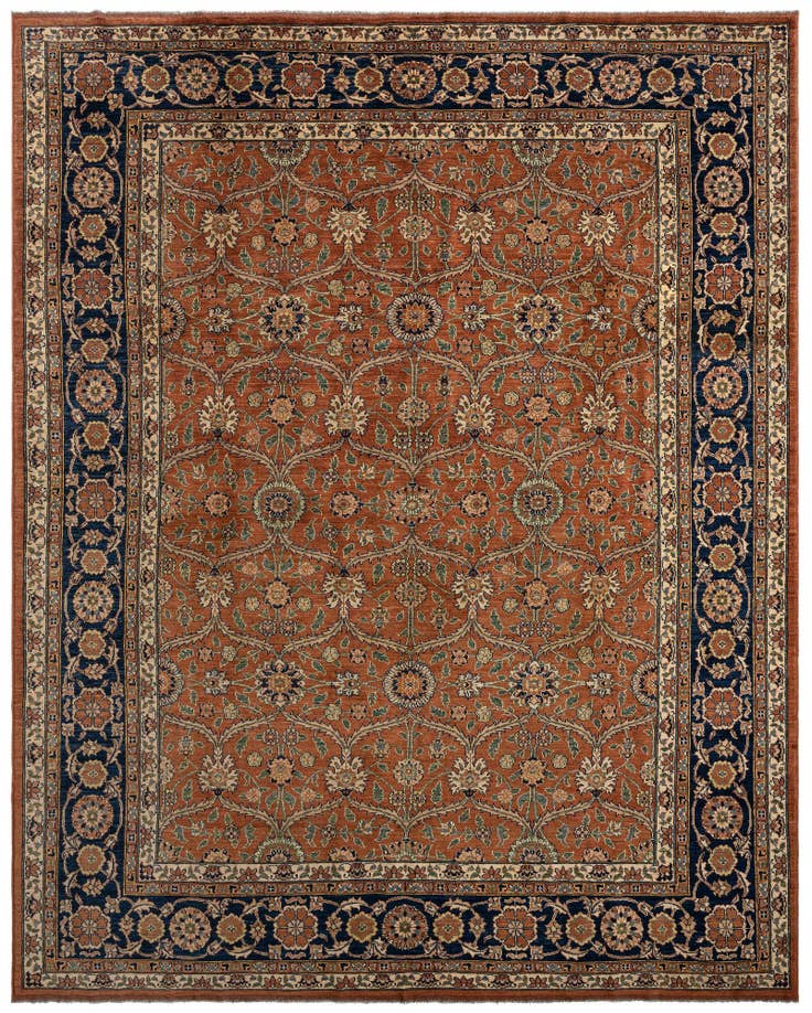 Detail image of 9' 3 x 11' 6 Ziegler Wool Rug