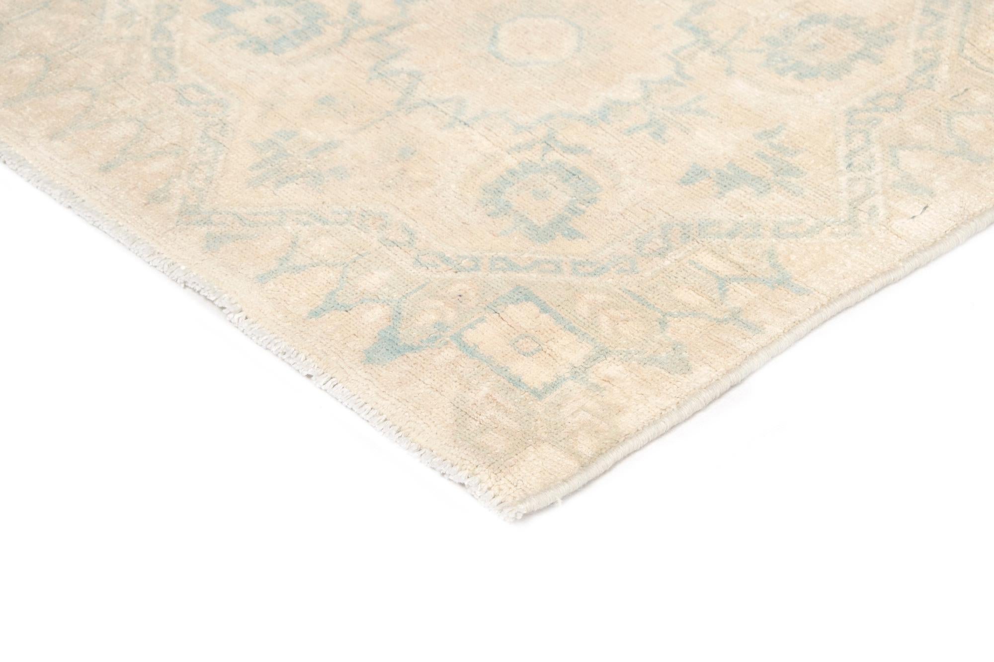 8' 8 x 11' 11 Hand Knotted Ziegler Rug