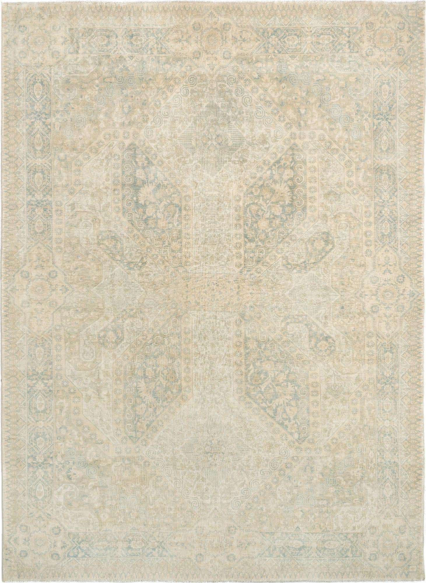 8' 8 x 11' 11 Hand Knotted Ziegler Rug
