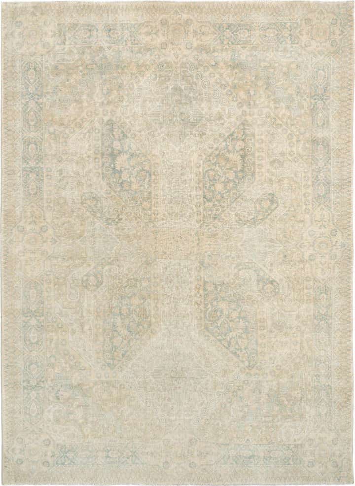 8' 8 x 11' 11 Hand Knotted Ziegler Rug