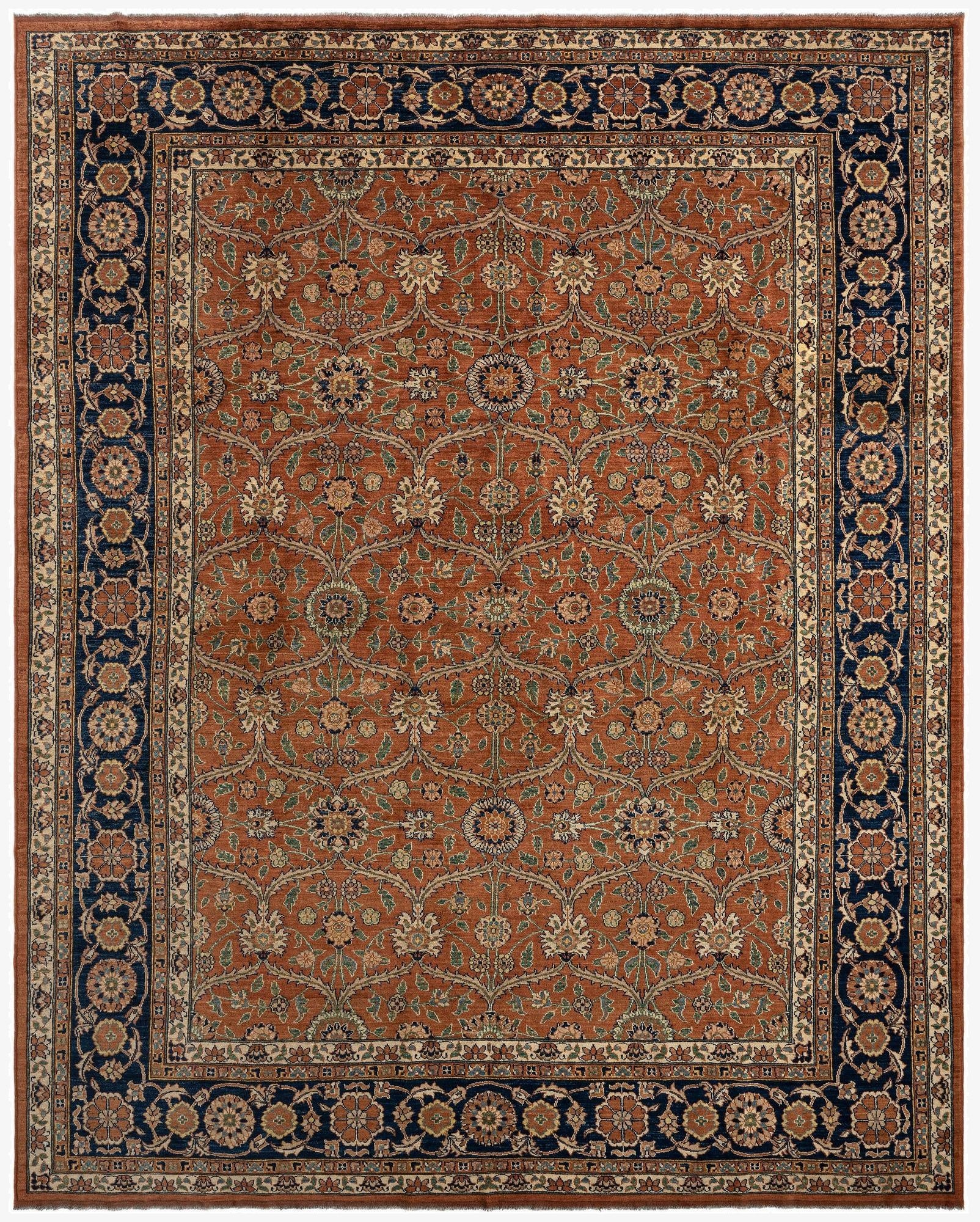 9' 3 x 11' 6 Ziegler Wool Rug