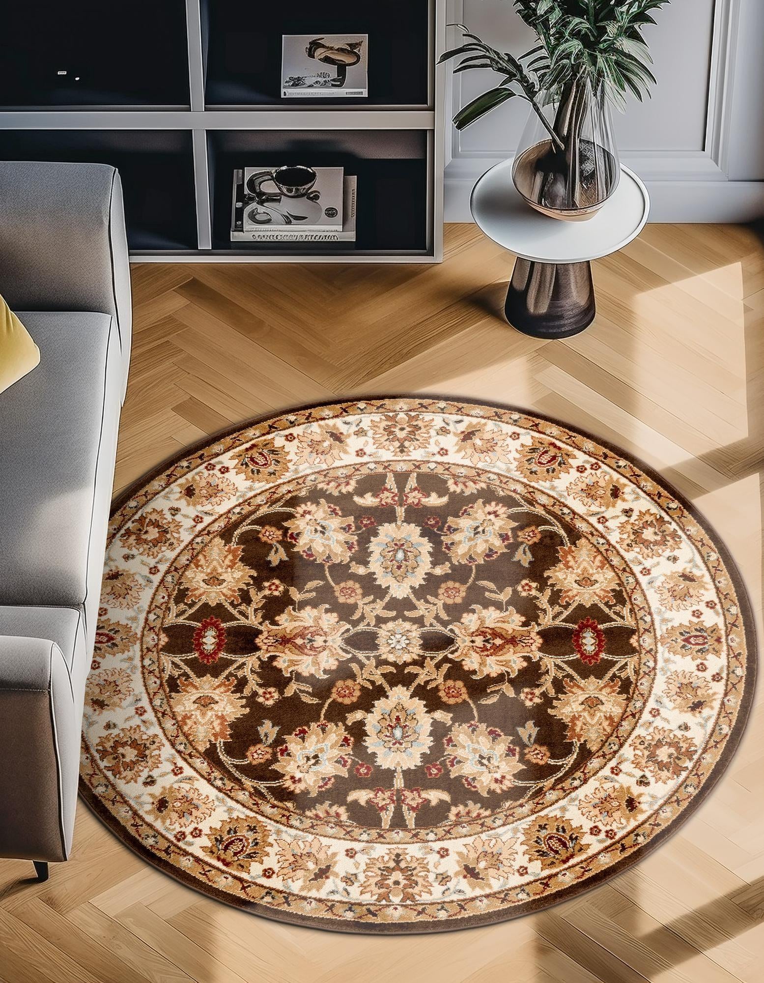6' x 6' Aditi Round Rug