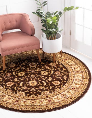 7' 10 x 7' 10 Aditi Round Rug