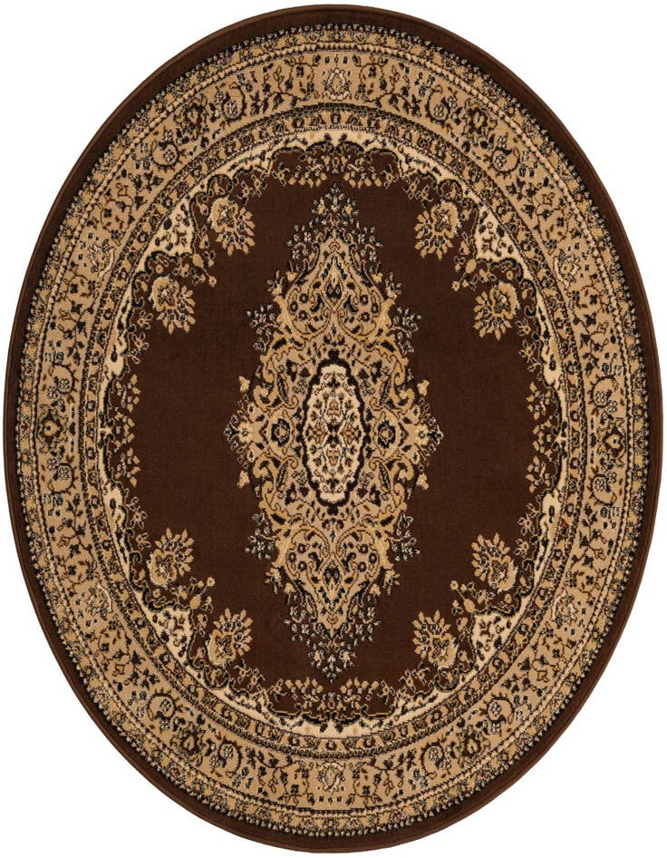 Detail image of 5' 3 x 5' 3 Amaya Round Rug