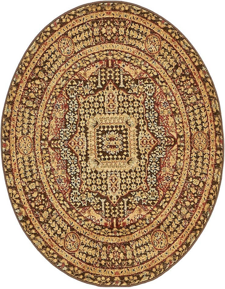 Detail image of 3' x 3' Amina Round Rug