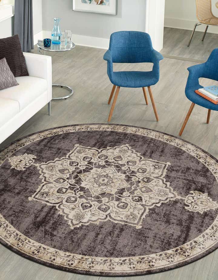 4' x 4' Arcadia Round Rug