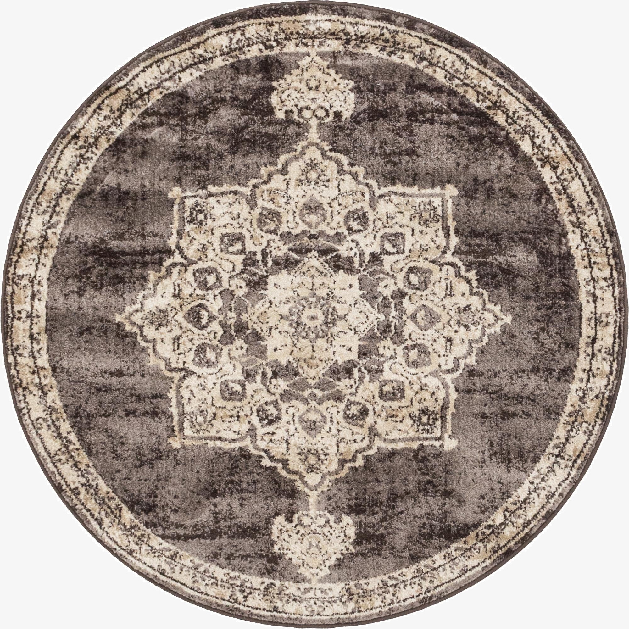 4' x 4' Arcadia Round Rug