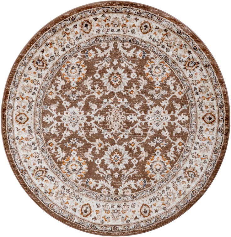 Detail image of 5' 3 x 5' 3 Charlotte Round Rug