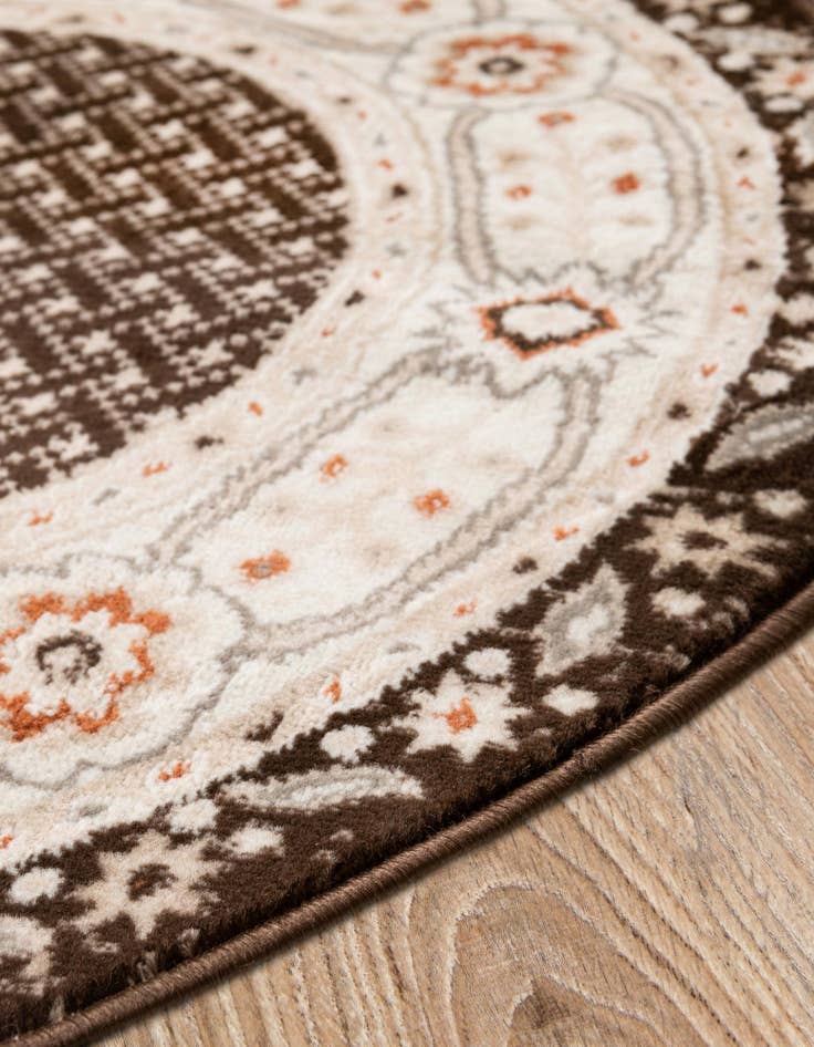 Detail image of 3' x 3' Charlotte Round Rug