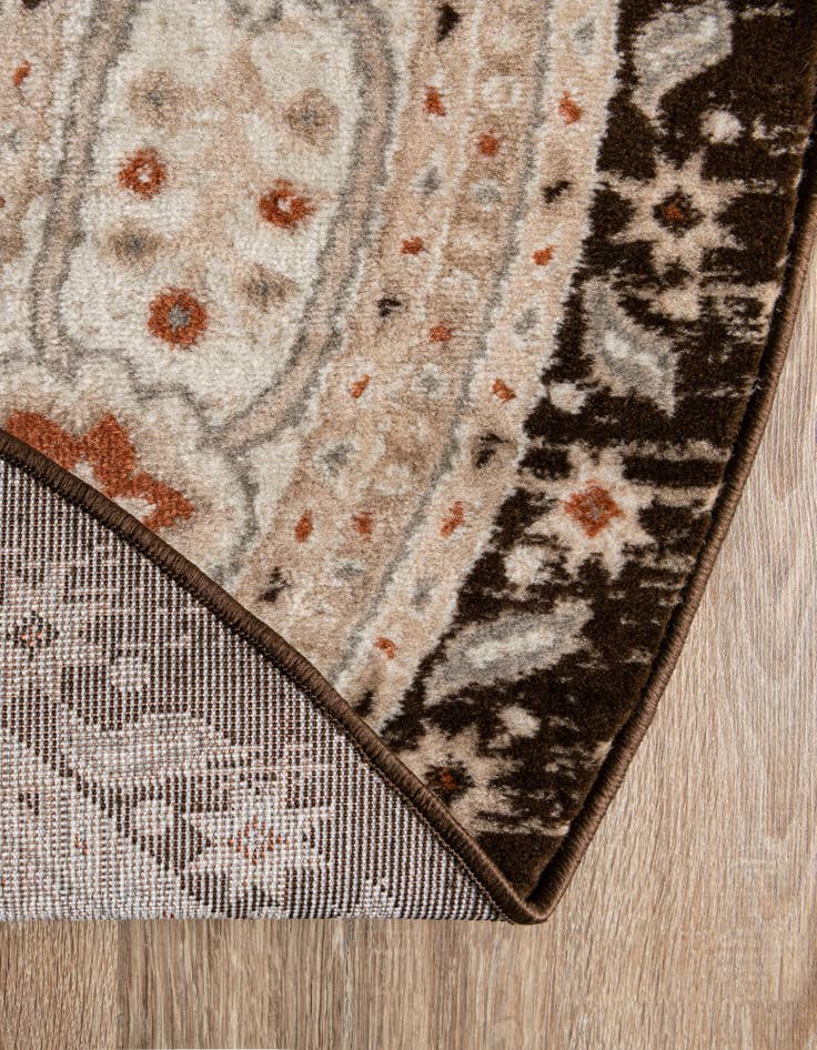 Detail image of 5' 3 x 5' 3 Charlotte Round Rug