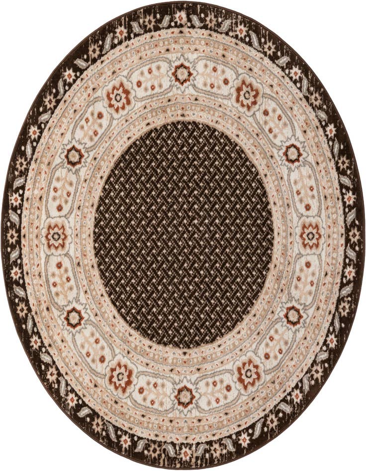 Detail image of 5' 3 x 5' 3 Charlotte Round Rug