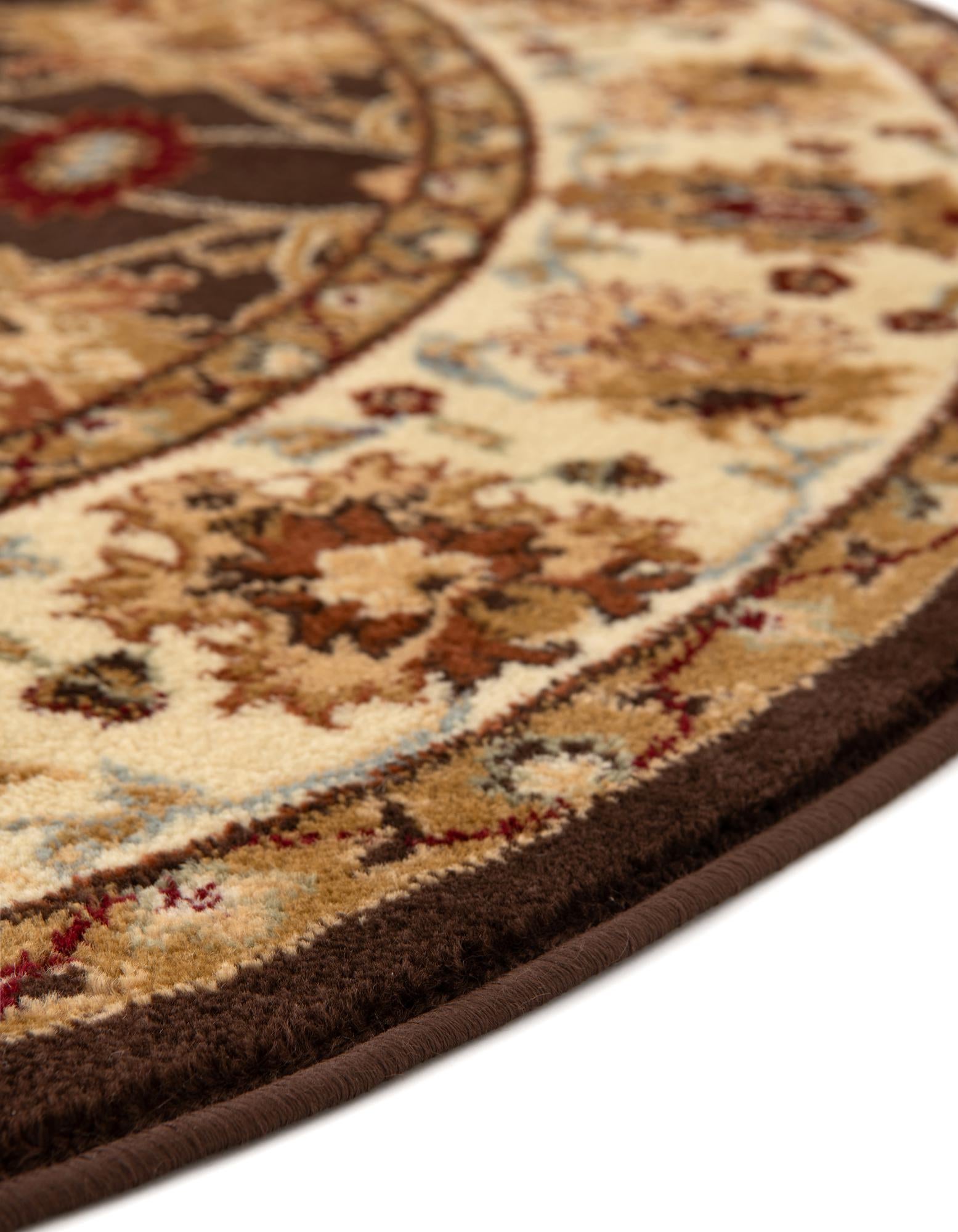 6' x 6' Classic Agra Round Rug