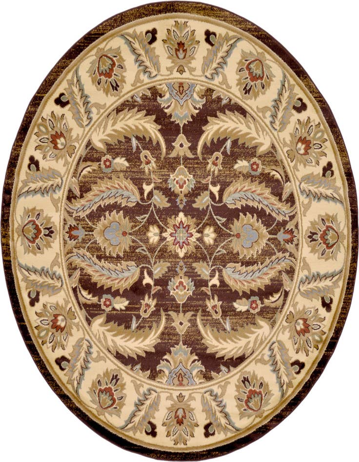 Detail image of 7' 10 x 7' 10 Classic Agra Round Rug