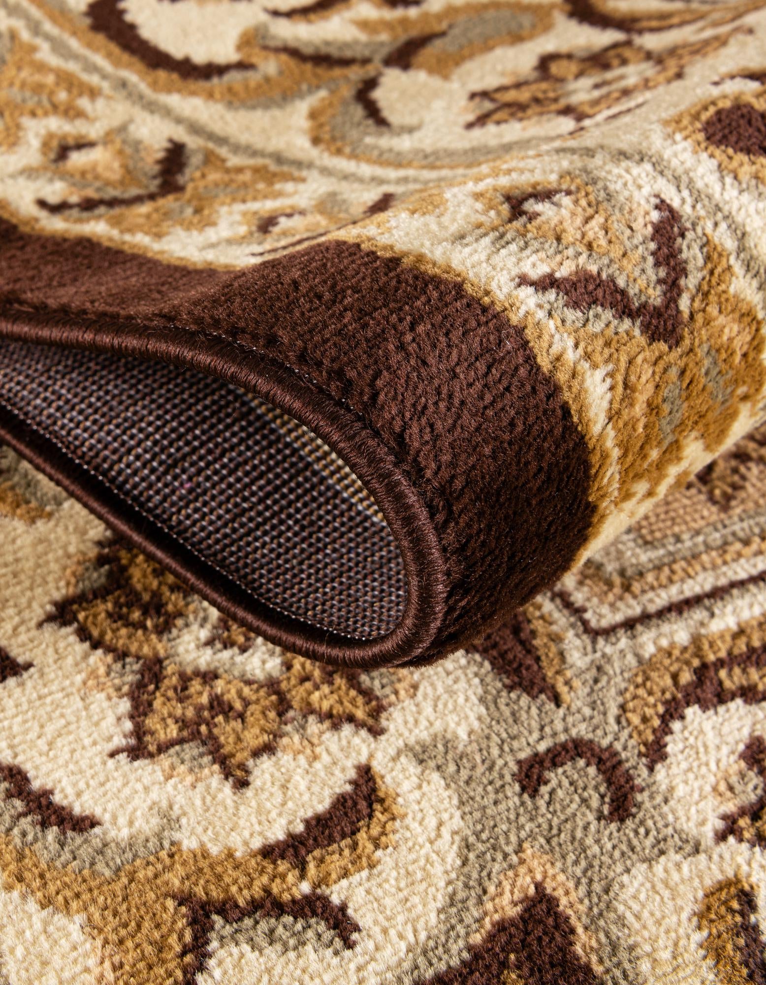 7' 10 x 7' 10 Classic Aubusson Round Rug