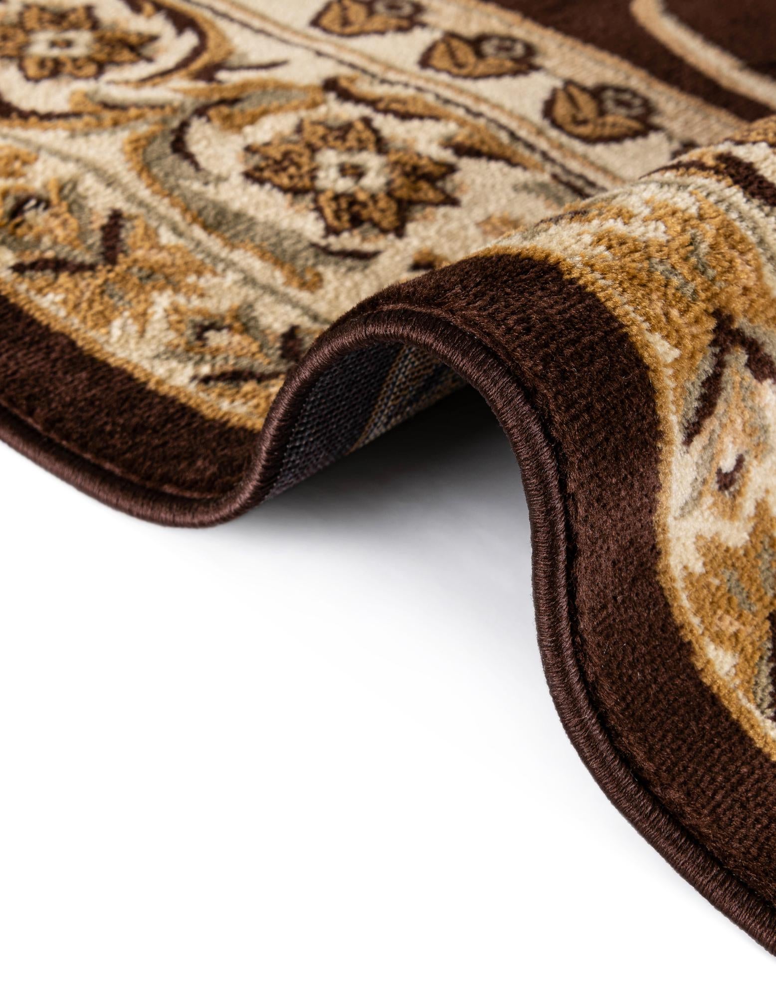 7' 10 x 7' 10 Classic Aubusson Round Rug