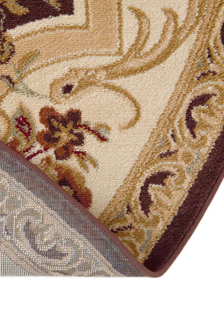 6' x 6' Classic Aubusson Round Rug