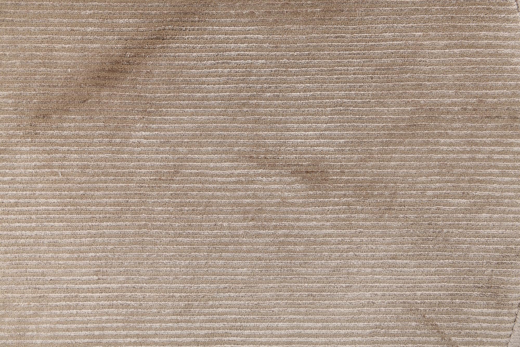 6' 6 x 6' 6 Hand Knotted Darya Wool Round Rug