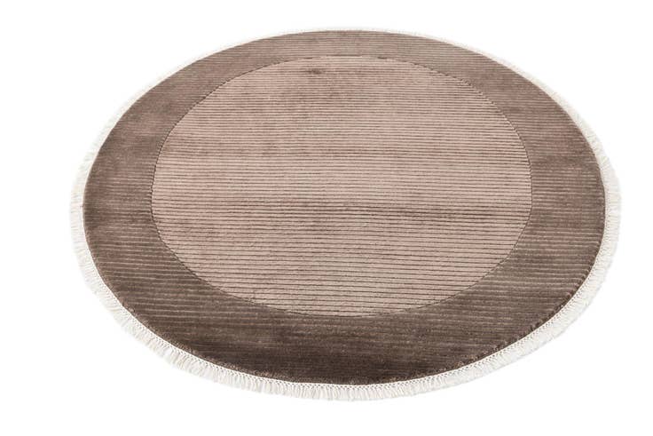 Detail image of 4' 10 x 4' 10 Hand Knotted Darya Wool Round Rug