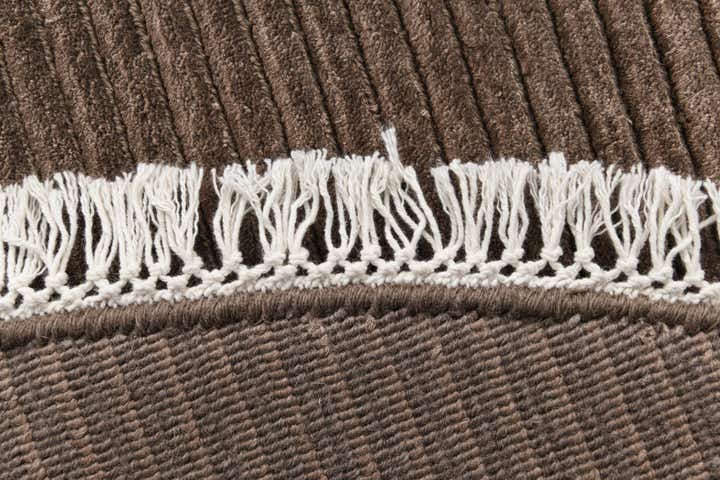4' 10 x 4' 10 Hand Knotted Darya Wool Round Rug